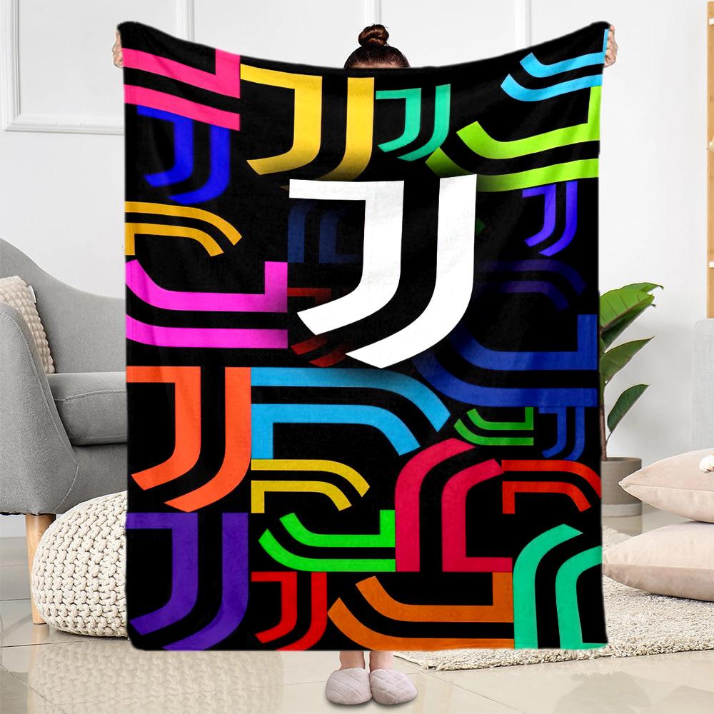 Juventus Blanket Soft Cozy Great For Office Couch Picnics Four Seasons Multipurpose Warmthful Decor Ideal Gift For Birthday Valentine'S Day