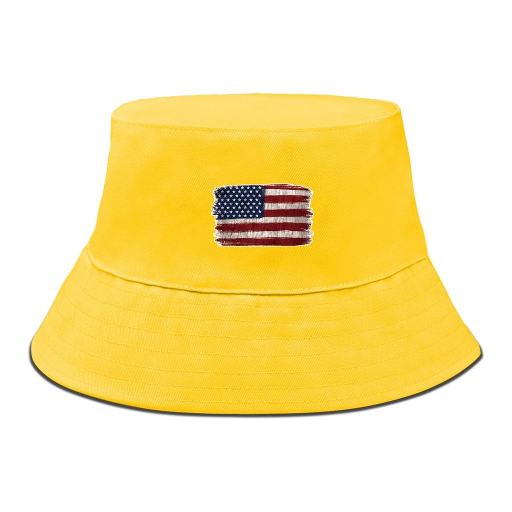 Amerika Sterne und Streifen Print Fischerhut , Patriotischer USA Flagge Fischerhut Faltbar Frühling Sonnenschutz Strandkappe