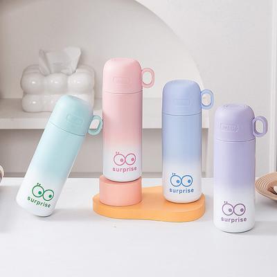 Nou Cană Termos Drăguță Ușoară din Oțel Inoxidabil Portabilă pentru Apă O Singură Capacitate Dublă Nivel Ridicat de Aspect Cană Termos Desene Animate