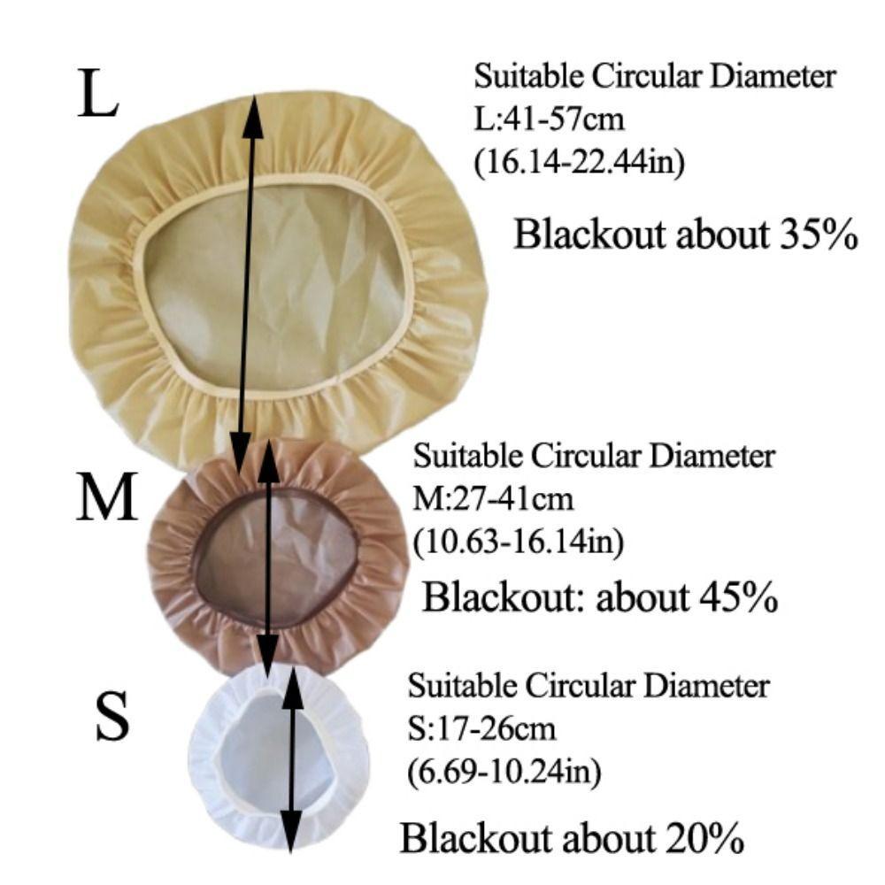 Fabric Spotlight Lamp Cover Anti-Glare Led Light Diffuser Covers Ceiling Lamp Shade  Baby Bedroom