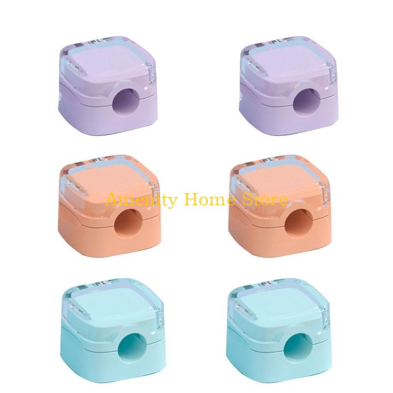 F26C Colorful Cable Practical Cable Management Holder Convenient Cable Organization Clip