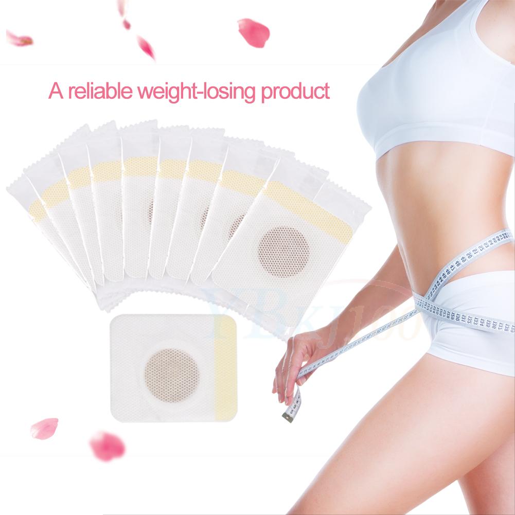 

10Pcs/Box Slimming Patches Navel Stick Weight Losing Fat Burning Patch Pad Adhesive Sheet
