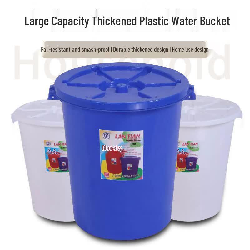 Thickened Outdoor Plastic Bucket