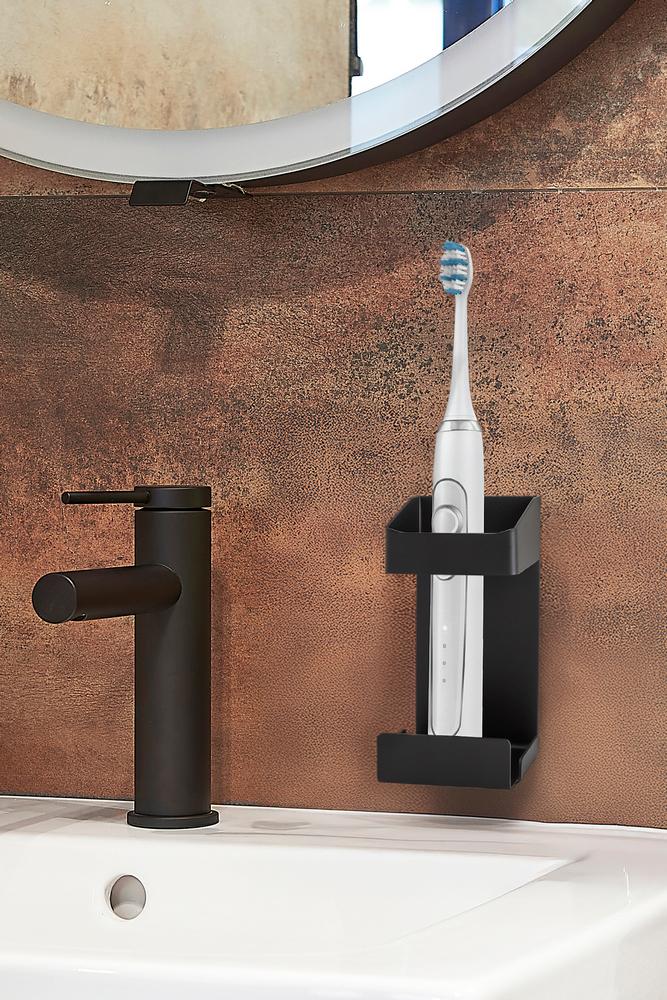 Electric toothbrush holder AWD INTERIOR 2016, glued, black matte