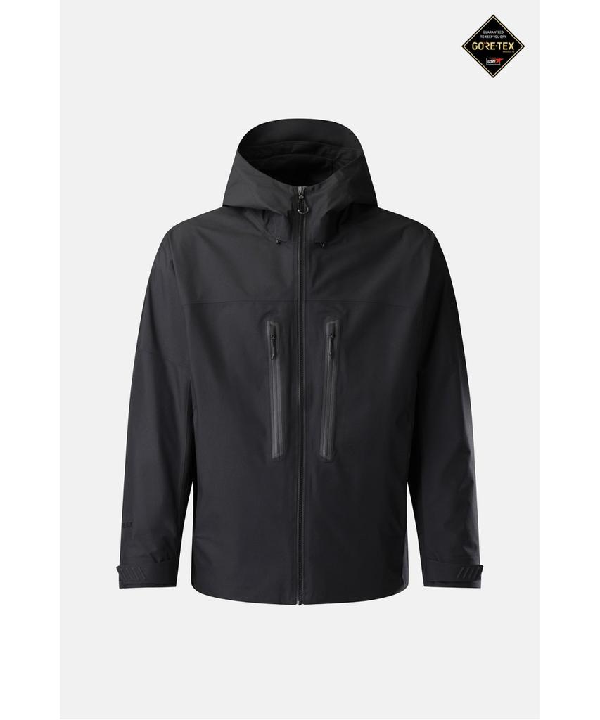 Kolon Sport Men'S Windchaser Gore-Tex Hooded Waterproof Jacket Jwjgx26211Blk