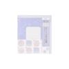 Midori Message Board Colored Shikishi (Foldable), 39 Stickers, 1 Envelope Included, Purple, 33297006