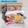Wink Club Magical Friendship 3PCS Bedding set,Ideal for 1pc Duvet Cover And 2pcs Pillowcases Perfect for Fan gift,Ideal for Bedroom, Dormitory