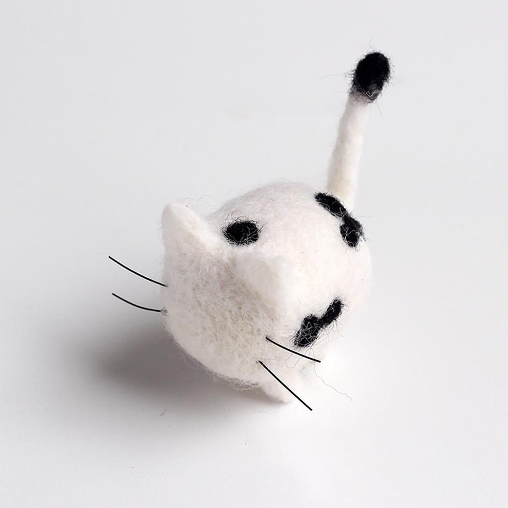 Wool Neddle Felting Poke Wool Handmade DIY Cat Dog Animal Material Bag For Beginner Diy Wool Needle Felting Craft Accessories