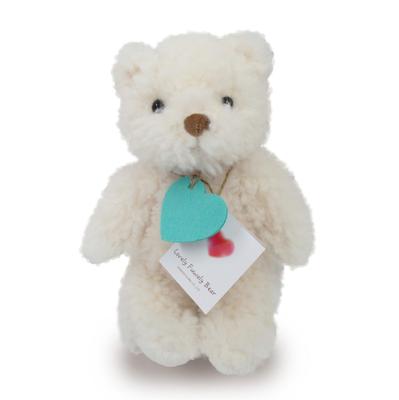 Shinada Global Lovely Worry Bear White (S) Teddybär LOFU-0230W