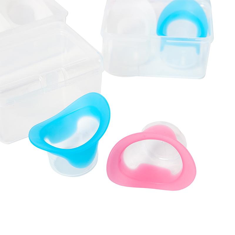 2Pcs Silicone Eye Wash Cup Resuable Eyewash Cup Soft Eye Bath Cup With Box