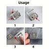 6/pcs Invisible Leg Shortening Clip, Non-slip Pants Edge Clip, Used for Anti-drag Pants Hem Fixing Device, Seam-free Hidden