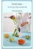 Multifunctional Kitchen Vegetable Cutter & Slicer Press-type Shredder Grater