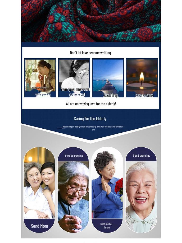 Grandma's Timeless Autumn Coat for Seniors (Ages 60-80) - New 2025 Spring & Autumn Fashion