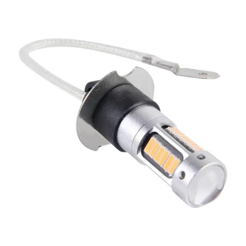 1Pc Car H3 Led Fog Light High Power Lamps Daytime Running Light Bulb Super Bright Lamp