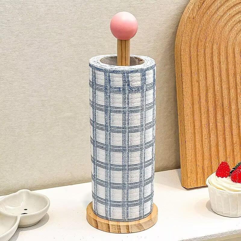 1 шт Органайзер для волос и украшений из массива дерева - Многоярусный для резинокзаколок Прочная текстурированная основа и нейтральное хранилище для домашнего декора розовый 870₽