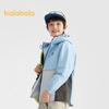 Balabala Boys' Spring Outdoor Hooded Jacket