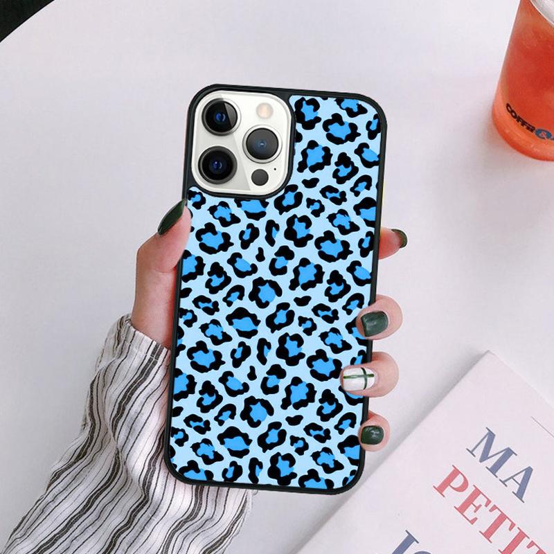 Fashion Tiger Leopard Phone Case For iPhone 17 Air 14 13 12 16Pro Max 15  Plus Max Cover Shell Coque