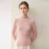Lekasha Women's Slim Fit 100% Pure Cashmere Stand Collar Pullover
