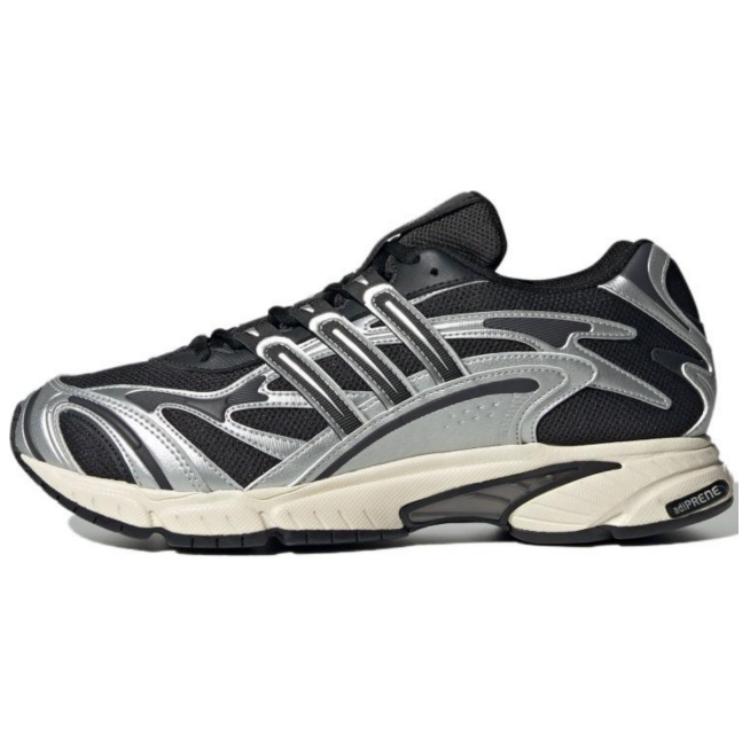 Adidas Originals Temper Run 2.0 Trendy Sports Non-Slip Wear-Resistant Low-Top Dad Shoes Unisex Sneakers Black JR9559