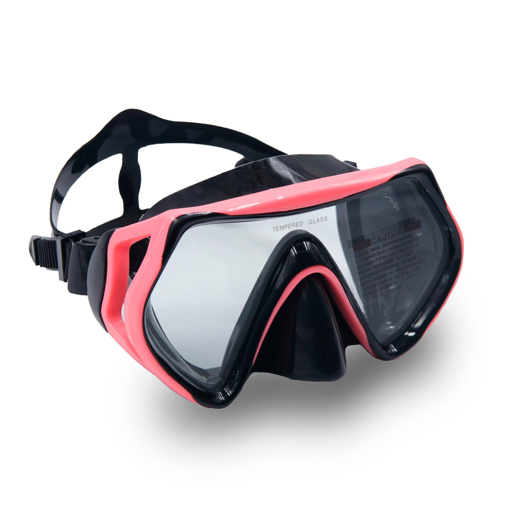 

Маска для дайвинга, профессиональная маска для подводного плавания с трубкой, очки для плавания для молодежи, противотуманные очки для дайвинга с защитой носа CHINA