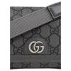 Gucci GG Messenger Bag Supreme Canvas Grey 795466-2ZGMN-1244