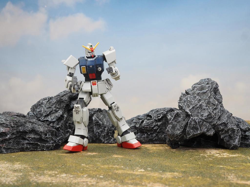 In drei 8 x 9 x cm Mittelmaß Felsgebirgs-Set figma Gunpla Arts Diorama Diorama-Platte Modell Felsgebirge aus 6 kleinen [Gute Richtungen] 3.5 (einstellen