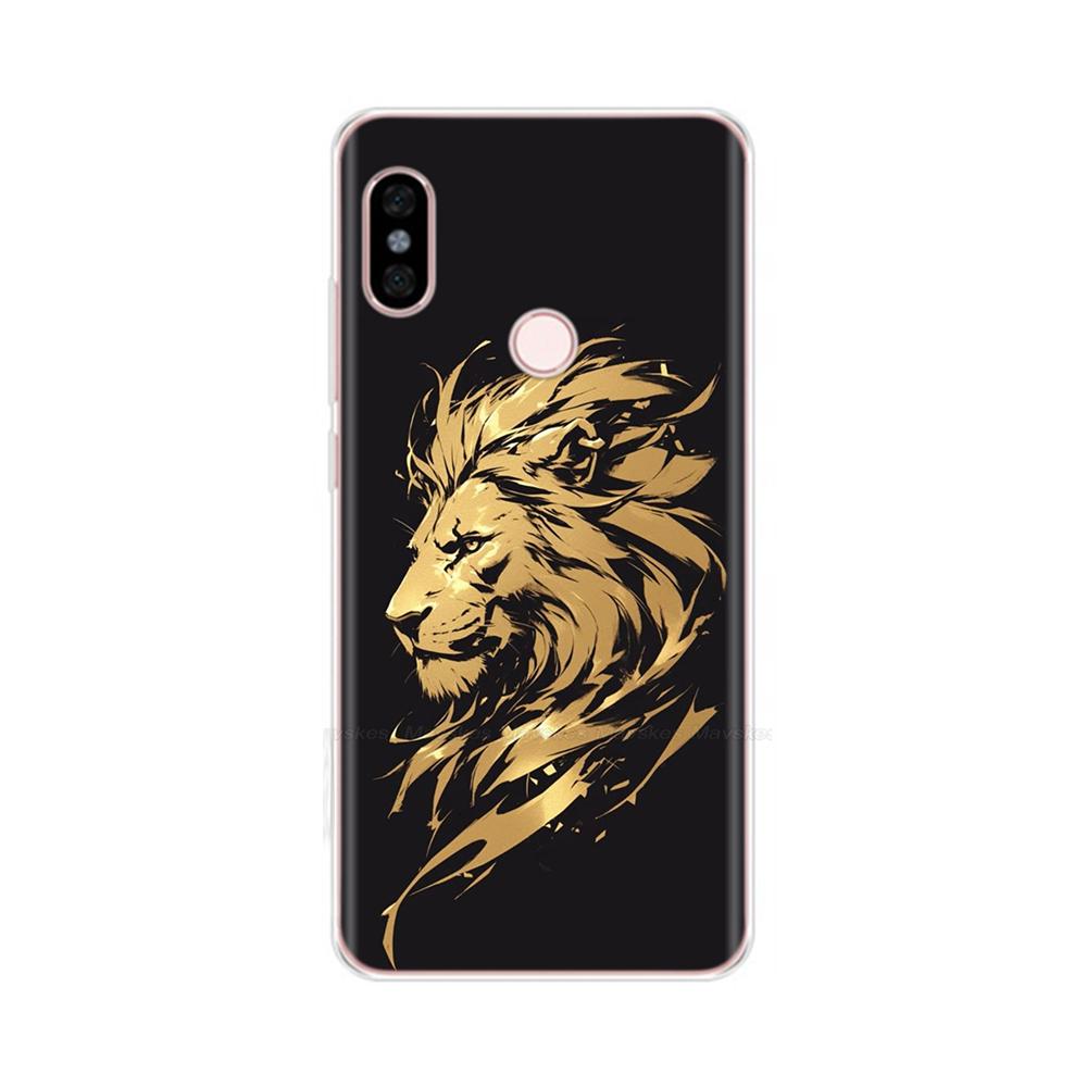 For Redmi Note 5 Note5 Pro Protective Shell Soft Silicone Phone Case Cartoon Painted Back Cover For Redmi Note 5 6 Pro Fundas