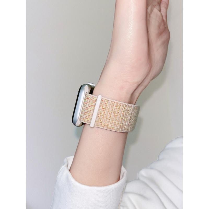 For Apple Watch iwatch98765SE Rainbow Loop Comfortable Applewatchs10 Sports Strap