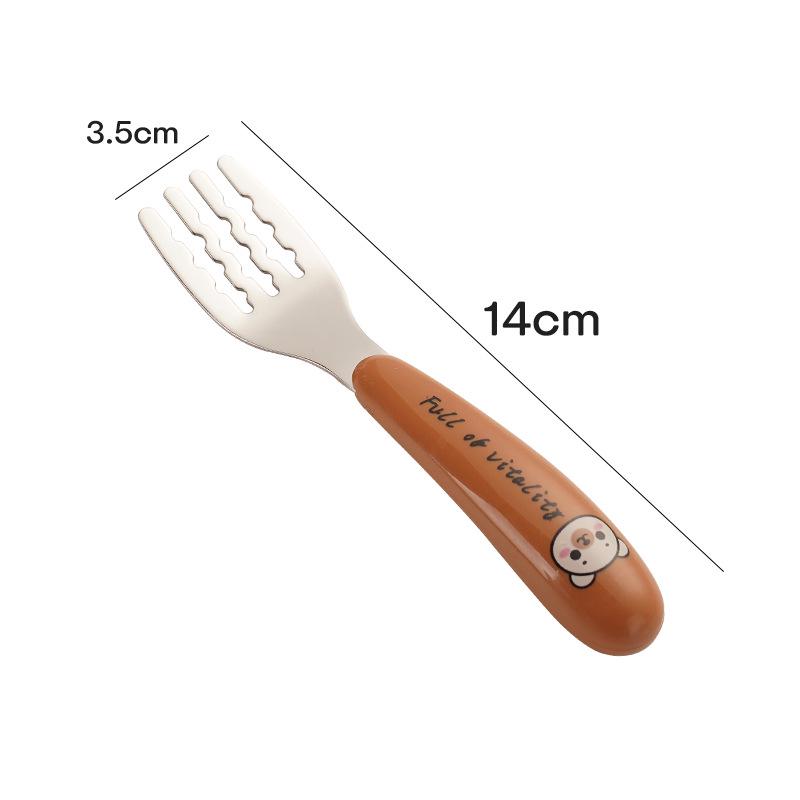 Kids Tableware Set: Anti-Fall Suction Bowl, Baby Plate, Training Chopsticks, Spoon & Fork