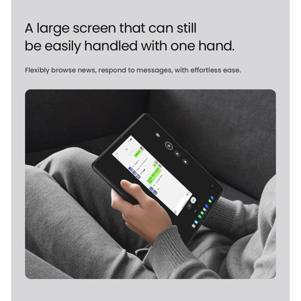 NILLKIN Magnetische Hülle für Vivo X Fold 6 Fold6 TPU + PC Hartrückseite Anti-Fingerabdruck CA4017