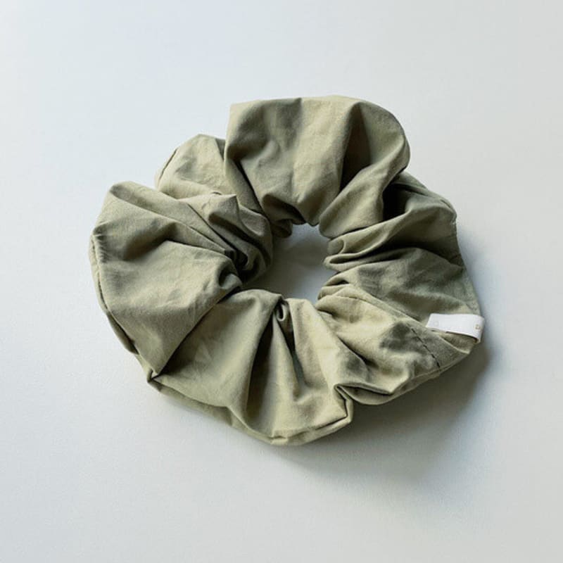 oar Vintage Shirt Scrunchie [Olive]