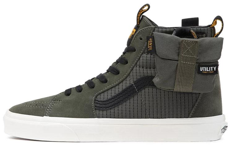 Vans Sk8-Hi Community Tactical Utility - Grape Leaf 36