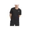 PUMA Comfortable Versatile Short Sleeve T-Shirt Men tops Black 521537-01