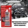 RTV Silicone Instant Gasket Maker Black Hi Temperature Sealant Resistant Sealer Engine Gasket Oil Black Sealants Liquid I2G5