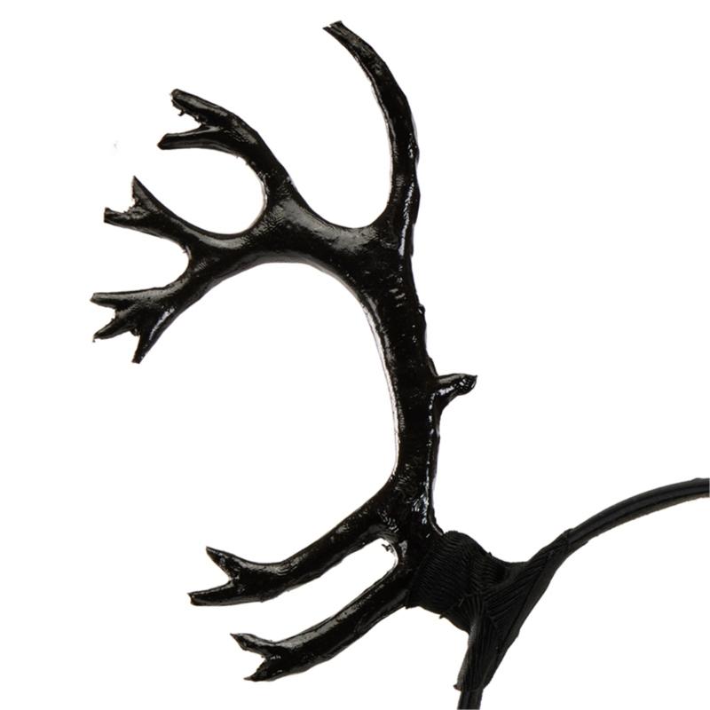 Gothic Antler Horn Cosplay Party Cartoon COSPLAY Halloween Cartoon Role Play Costume Proms Party Live Show Headwear