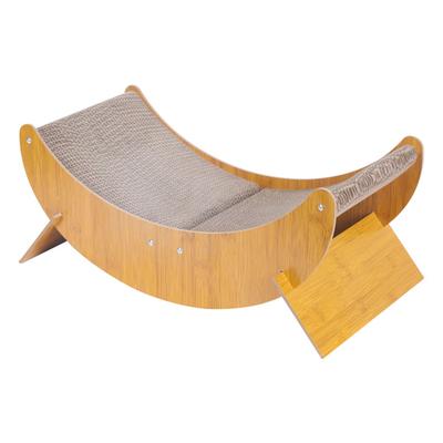 Cat Scratcher Bed Multifunctional Comfortable Corrugated Cat Scratcher Lounge Bed for Pet Supplies