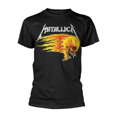 Metallica Unisex Adult Flaming Skull Tour Â´94 T-Shirt