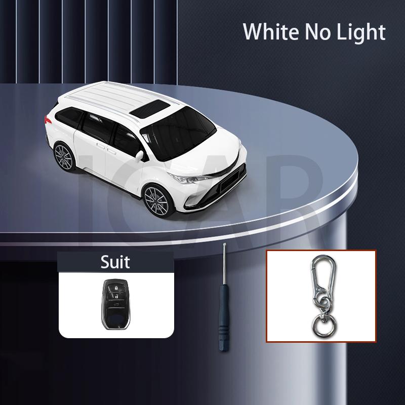 

Creative Gift Car Key Bag For Toyota Sienna Alphard Previa Voxy Noah Esquire Vellfire Harrier Car Key Case Cover Fob Accessories