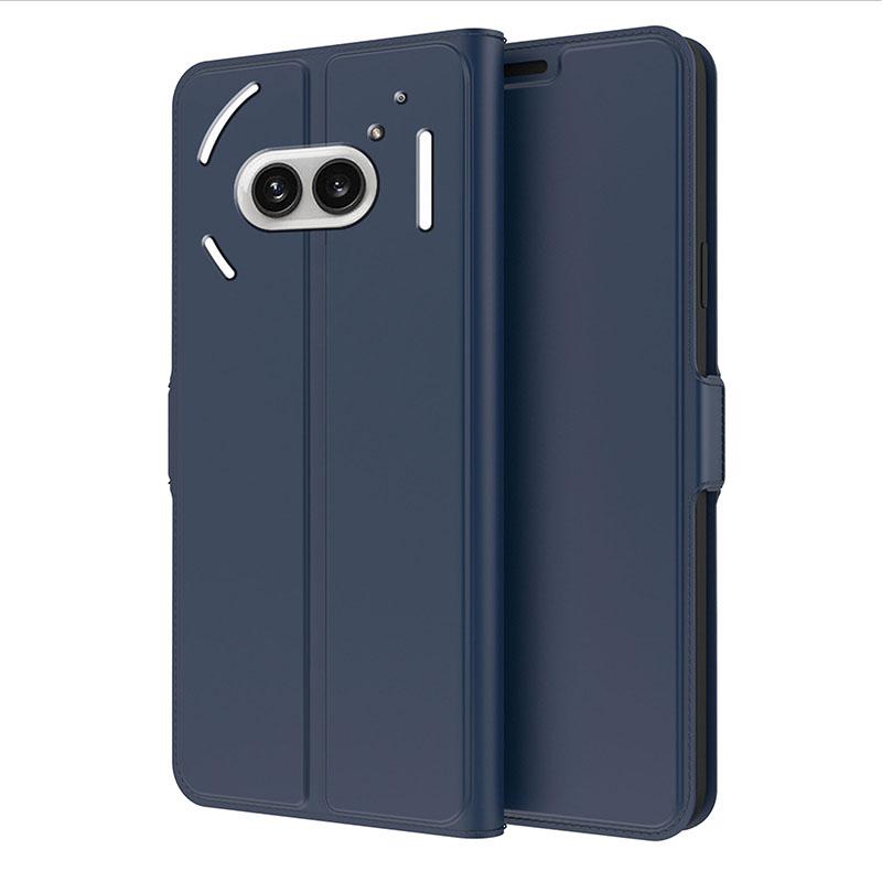 For Nothing Phone (2a) Plus/Phone (2a) Case Folding Stand PU Leather Shock-Absorbent Phone Cover
