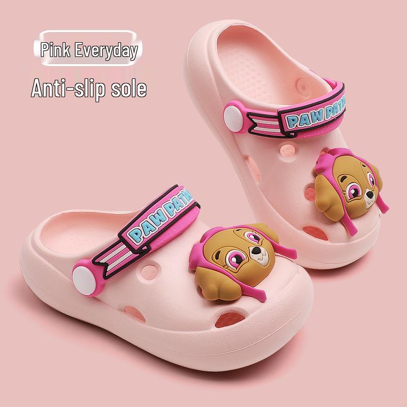 Letnie Kapcie Dziecięce Psi Patrol: Antypoślizgowy, Uroczy Wzór z Kreskówki dla Chłopców i Dziewczynek