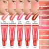 5pcs Sponge Tip Liquid Blush Liquid Blush for Lips and Cheeks Moisturizing Hydrating Easy-to-Push Silky Makeup-Holding