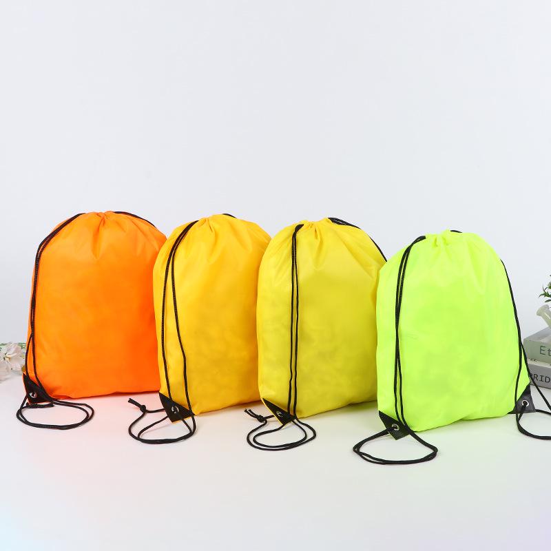 Portable Fashion Oxford Cloth Drawstring Backpack - Large Capacity, Custom Printed Logo