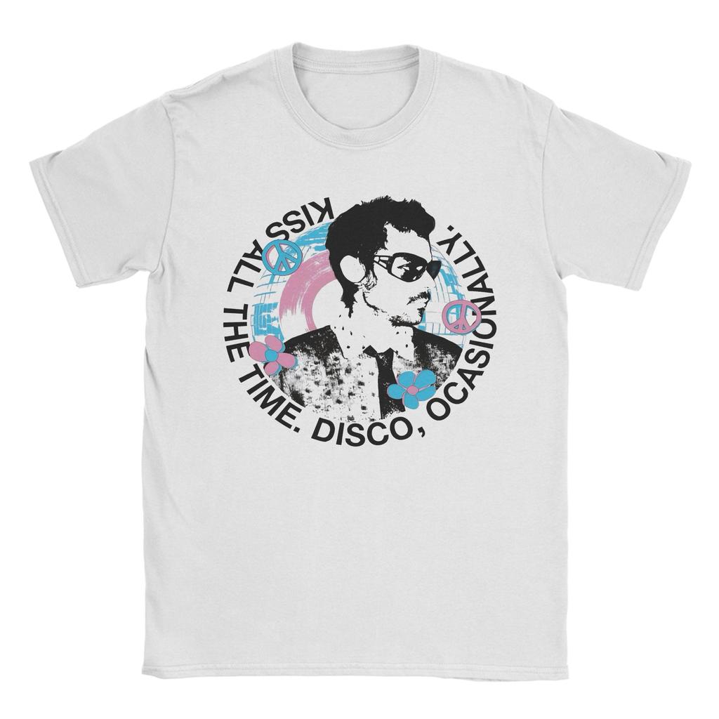 Unisex Unisex Kiss All The Time Disco T Shirts Harrys Music Styles 100 Cotton Clothes Vintage Short Sleeve Tees Gift Idea TShirts