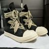 Herren High Top Schuhe Lässige Canvas Plateau Luxus Sneaker Schnürer Damen Sneaker Reißverschluss High Street Designer Herbststiefel