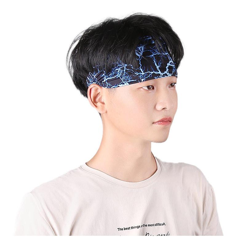 Outdoor Sports Hair Sweat Guide Belt, Sweat-absorbing and Antiperspirant Headscarf, Cycling, Yoga, Dance, Fitness Antiperspirant Belt