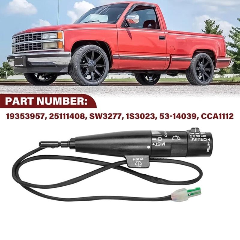 Ergonomic Steering Wheel Switches 19353957 Replacement Combining Turn Signal & Cruise Control Functions Suitable for Car