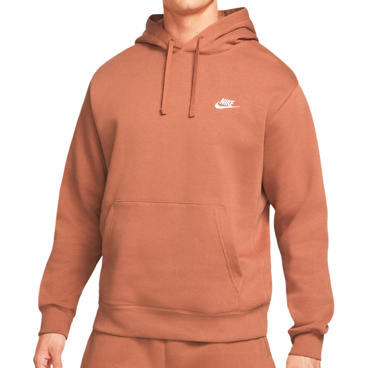 Nike Sweatshirts Men s Brown Hooded Moderate BV2654-215 S
