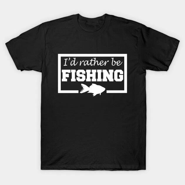 I d Rather Be Fishing Made in Australia T-Shirt M