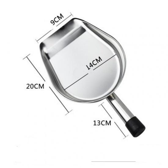 

Лопата из нержавеющей стали, кухонный инструмент для шеф-повара, пищевой портативный портативный стол, маленькая лопата для мусора, инструменты для очистки, домашний сад 1