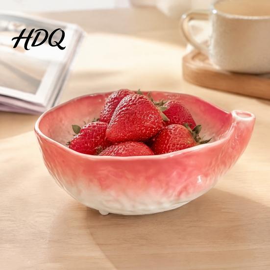 Sophisticated Ceramic Kitchen Decor Berry Washing Bowl with Drainage Holes Fruit Multi Functional Basin Rinse Basin Colander for Fresh Berries